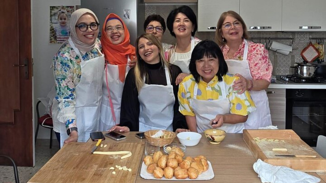 Corso di cucina e degustazione con vino e tiramisù